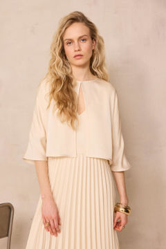 Picture of OPEN BLOUSE WITH 3/4 SLEEVES DINO
